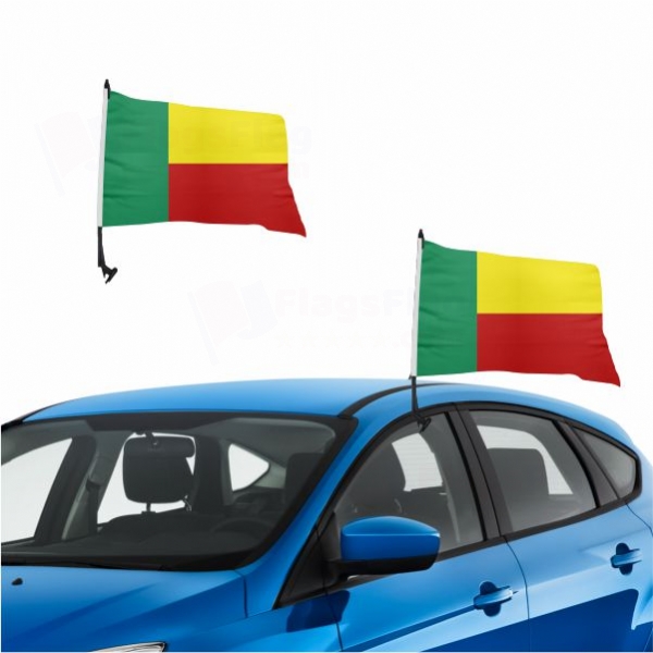 Benin Vehicle Convoy Flag