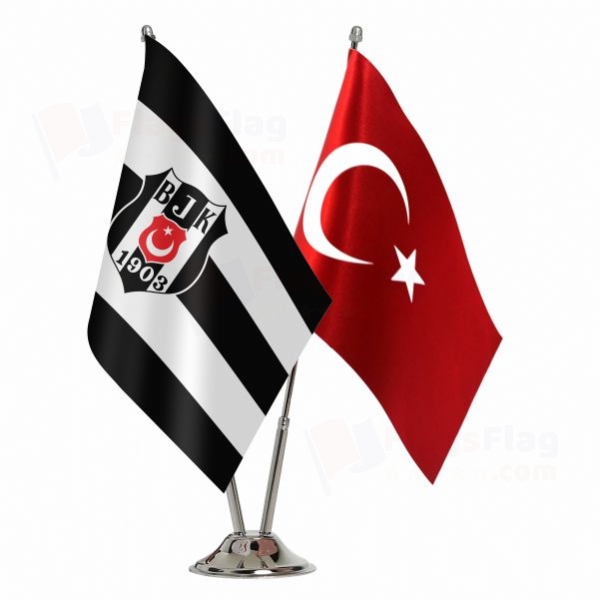 Besiktas 2 Table Flags