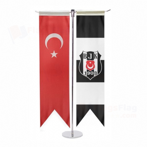 Besiktas T Table Flag