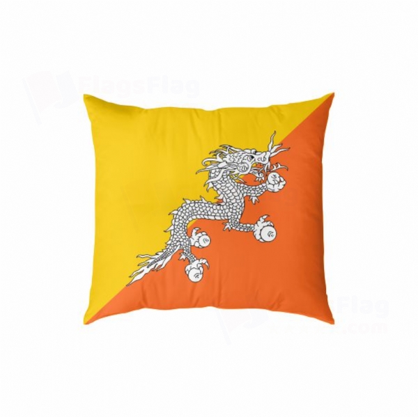 Bhutan Digital Printed Pillow Cover