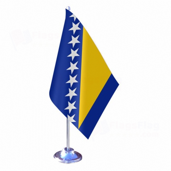Bosnia and Herzegovina Single Table Flag