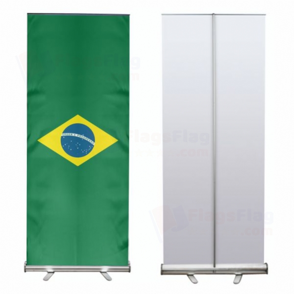 Brazil Roll Up Banner