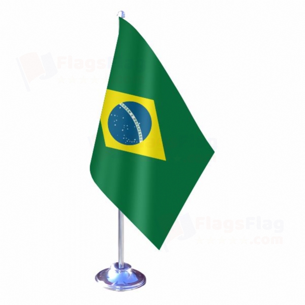 Brazil Single Table Flag