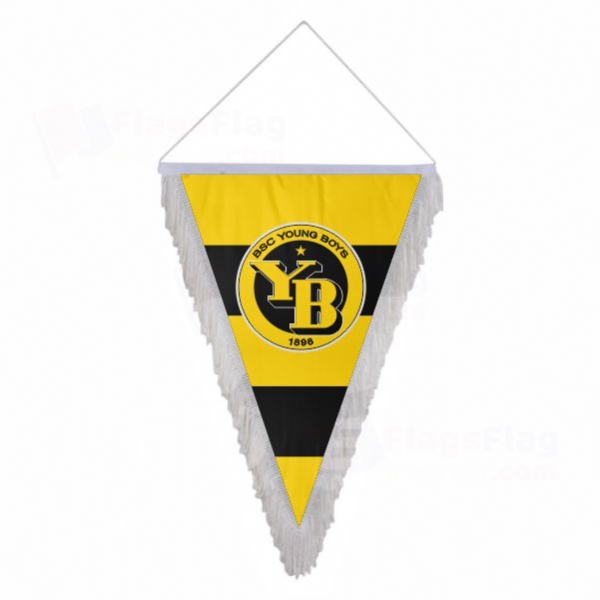 BSC Young Boys Triangle Fringed Streamers