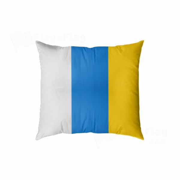 Canary Islands Digital Printed Pillow Cover