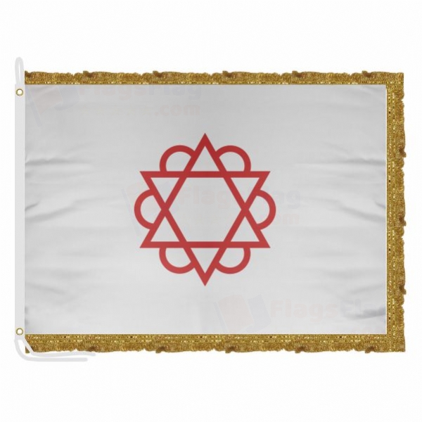 Candar Dynasty Satin Office Flag