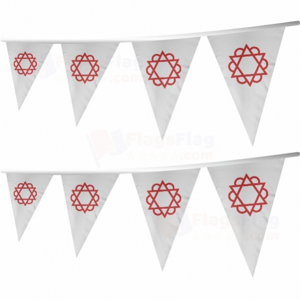 Candar Dynasty Stringed Triangle Flag