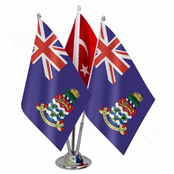 Cayman Islands Triple Table Flag