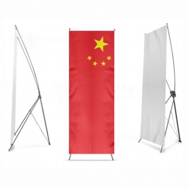 Chinese Digital Print X Banner