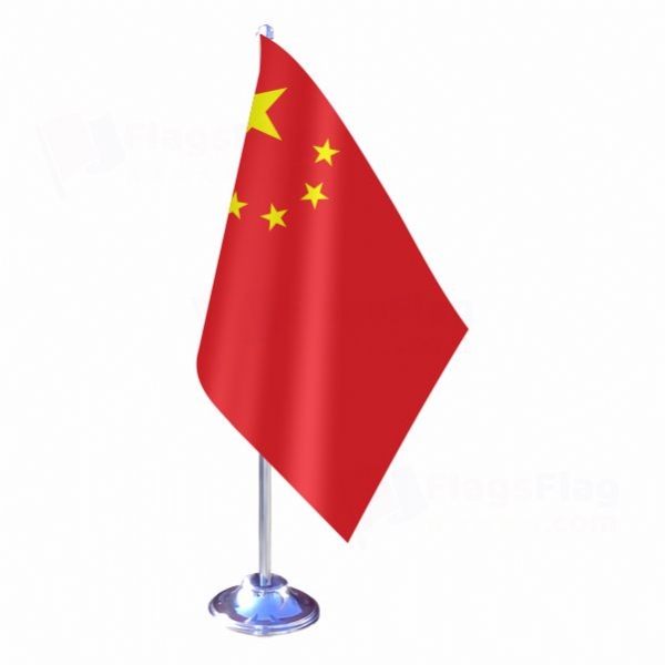 Chinese Single Table Flag