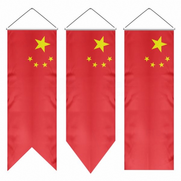 Chinese Swallowtail Flags