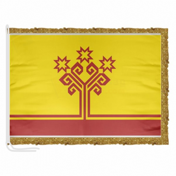 Chuvashia Satin Office Flag