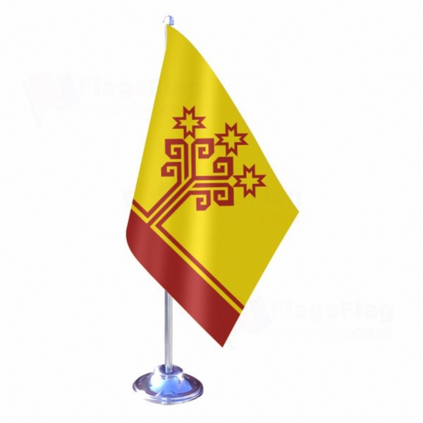 Chuvashia Single Table Flag