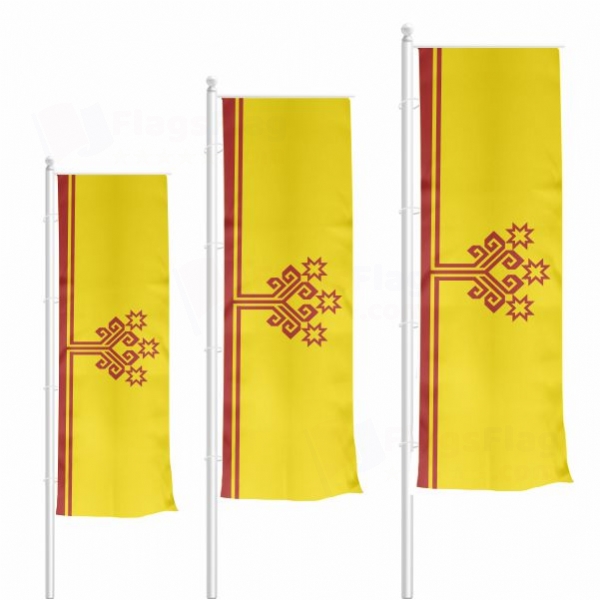 Chuvashia Vertically Raised Flags