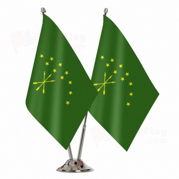 Circassian Binary Table Flag