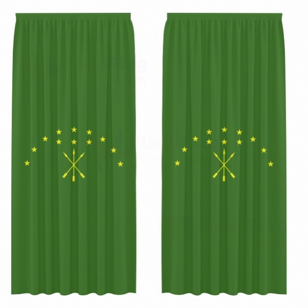 Circassian Digital Printed Curtains