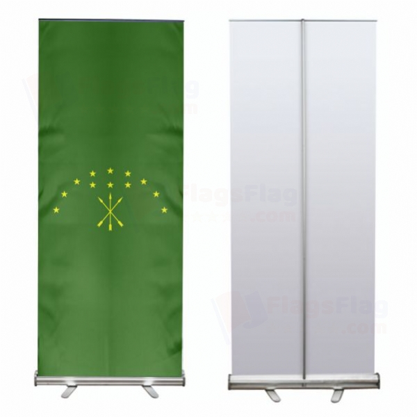 Circassian Roll Up Banner