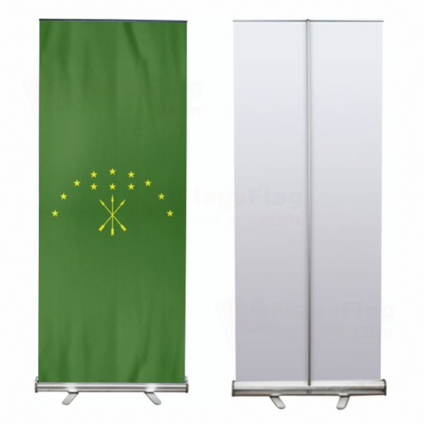 Circassian Roll Up Banner