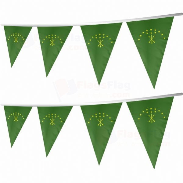 Circassian Stringed Triangle Flag