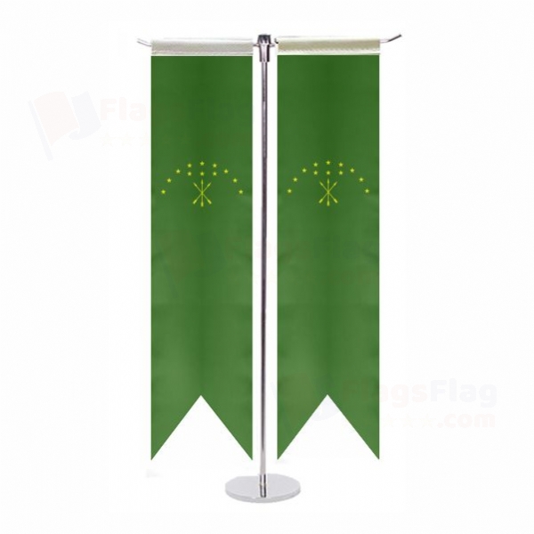 Circassian T Table Flags