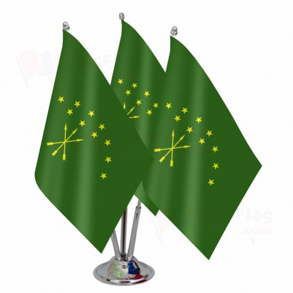 Circassian Triple Table Flag