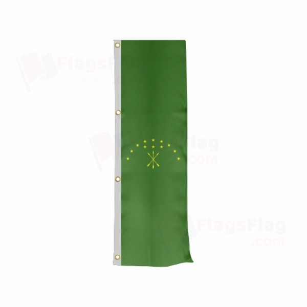 Circassian Vertically Raised Flags