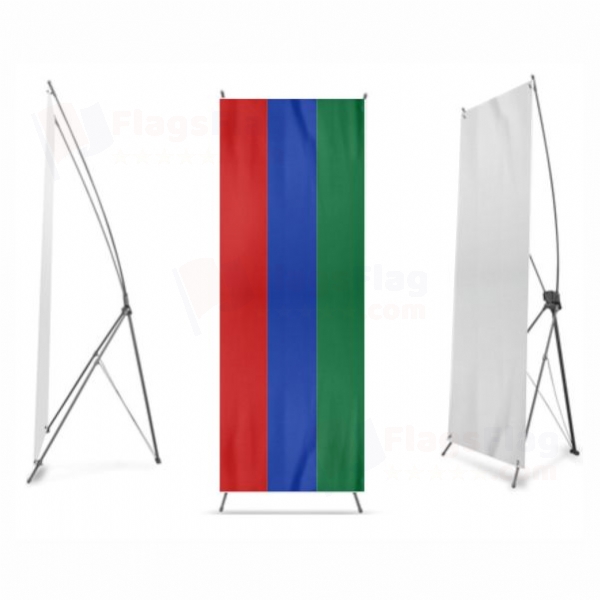 Dagestan Digital Print X Banner