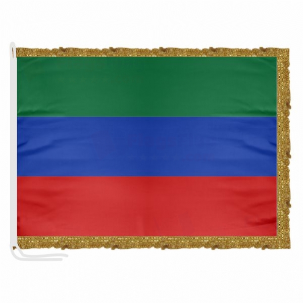 Dagestan Satin Office Flag