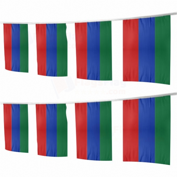 Dagestan Square String Flags