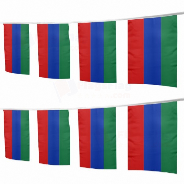 Dagestan Square String Flags