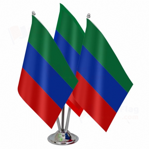 Dagestan Triple Table Flag