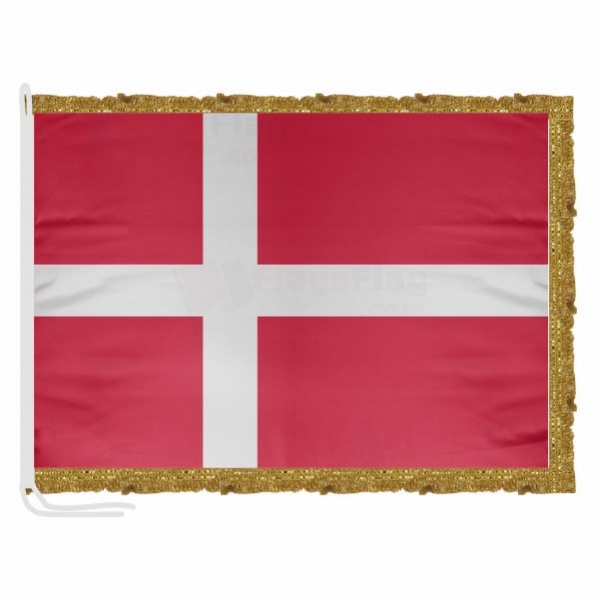 Denmark Satin Office Flag