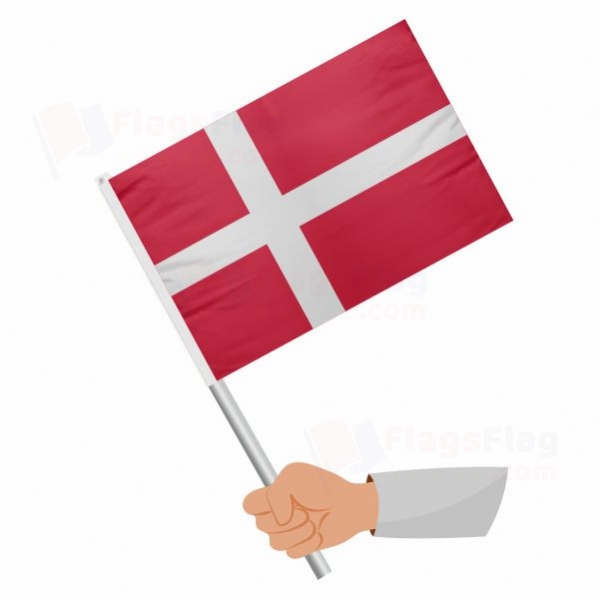 Denmark Stick Flag