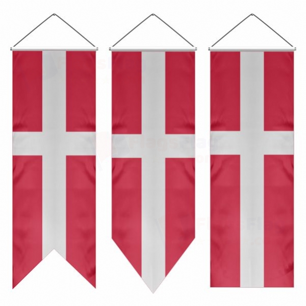 Denmark Swallowtail Flags