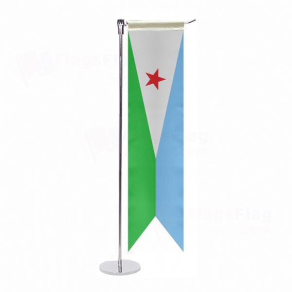 Djibouti L Table Flag