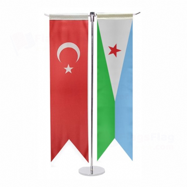 Djibouti T Table Flag