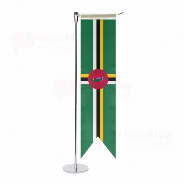 Dominica L Table Flag