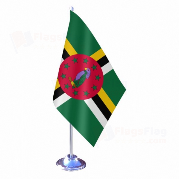 Dominica Single Table Flag