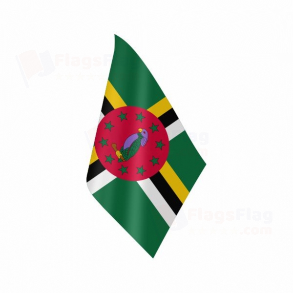 Dominica Table Flag