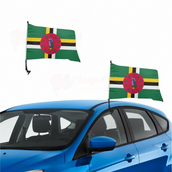 Dominica Vehicle Convoy Flag