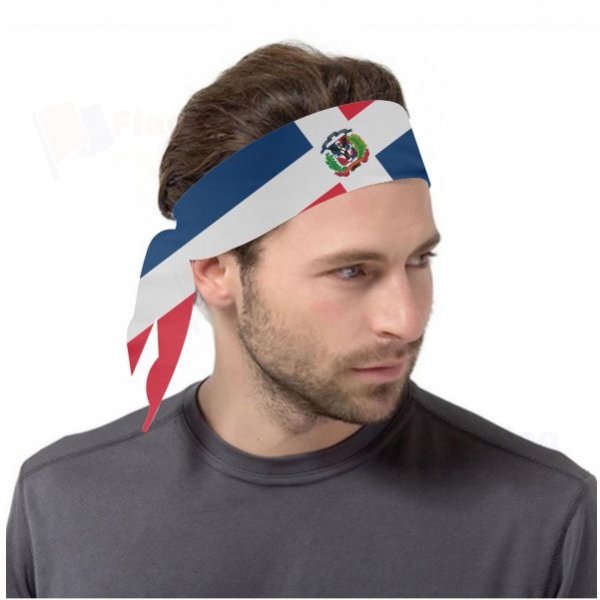 Dominican Republic Digital Print Bandanas