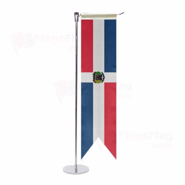 Dominican Republic L Table Flag