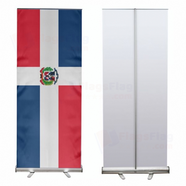 Dominican Republic Roll Up Banner