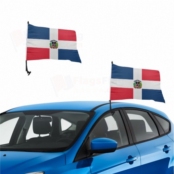 Dominican Republic Vehicle Convoy Flag