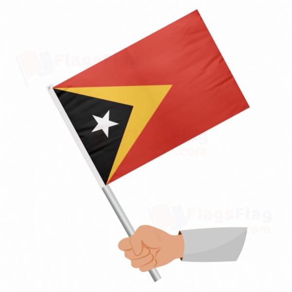 East Timor Stick Flag