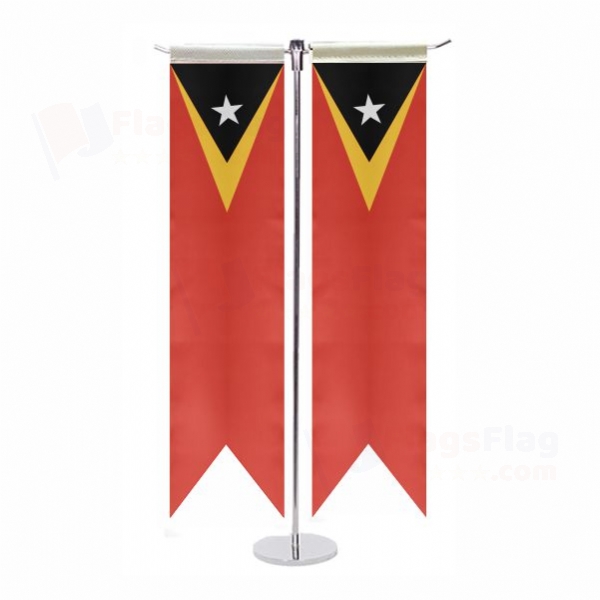 East Timor T Table Flags