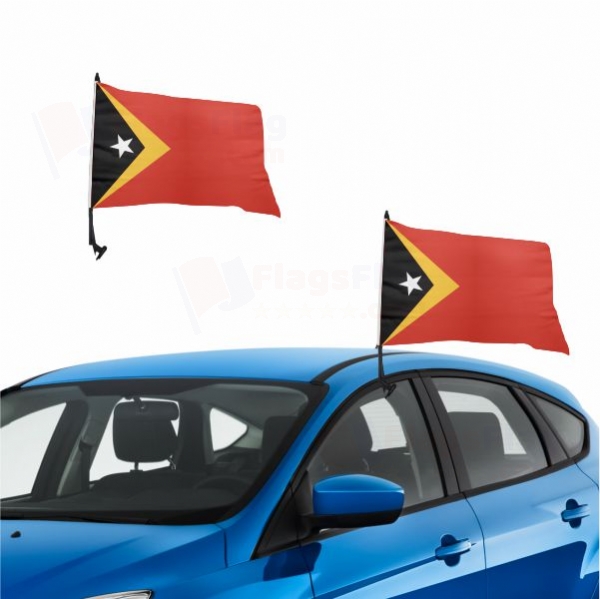 East Timor Vehicle Convoy Flag