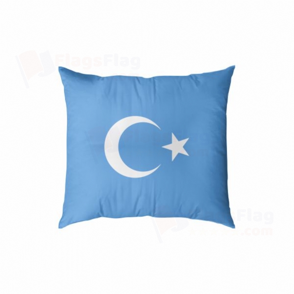 East Turkestan Digital Printed Pillow Cover