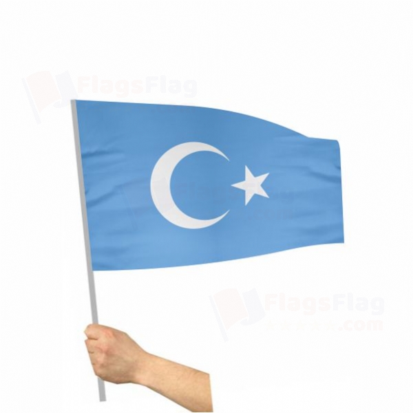 East Turkestan Stick Flag