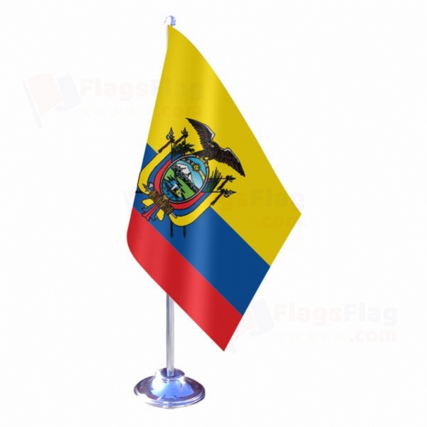 Ecuador Single Table Flag